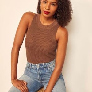 Reformation - Lilac Top - Toffee - XS